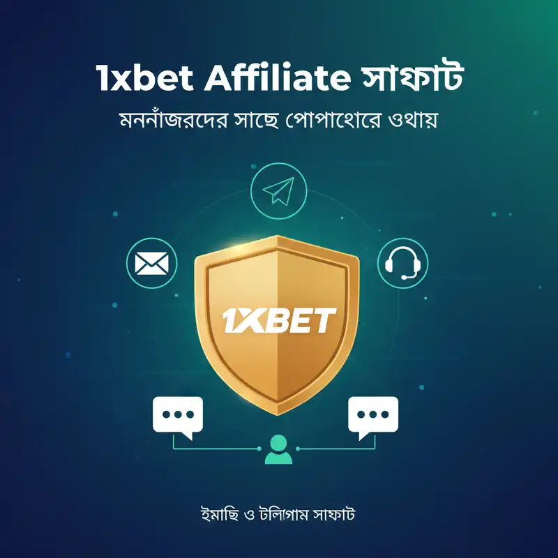 1xbet Affiliate সাপোর্ট ম্যানেজারদের সাথে যোগাযোগের উপায়